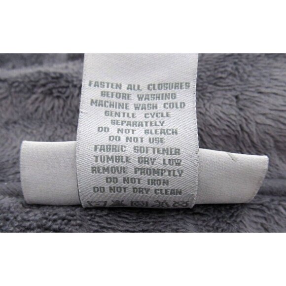 Free Country Jacket Womens Small Gray Soft Shell Faux Fur Lined Removable Hood - Picture 5 of 12